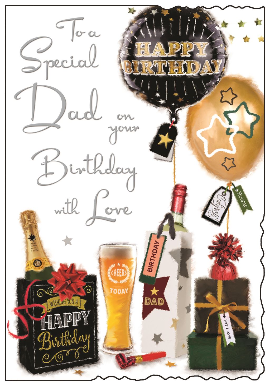 Special Dad on your Birthday card