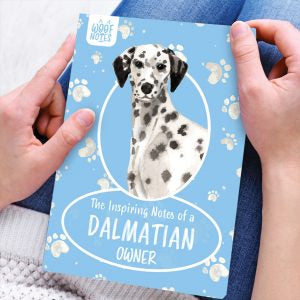 Dalmatian owner - Woof notes  Journal with lined pages