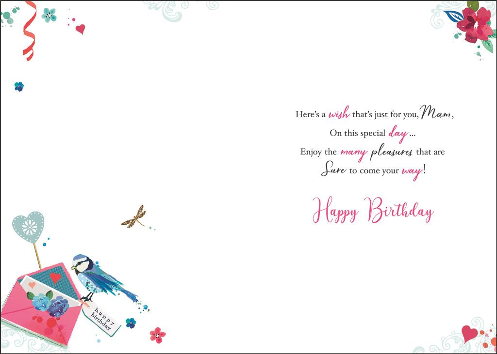 For you Mam - Jonny Javelin birthday card