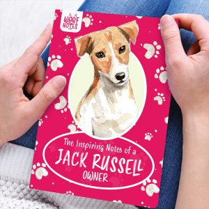 Jack Russell - Woof notes  Journal with lined pages