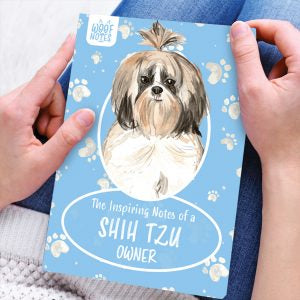 SHIH TZU - Woof notes  Journal with lined pages