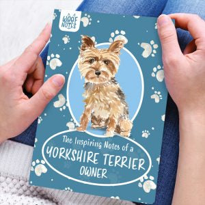 Yorkshire terrier - Woof notes  Journal with lined pages