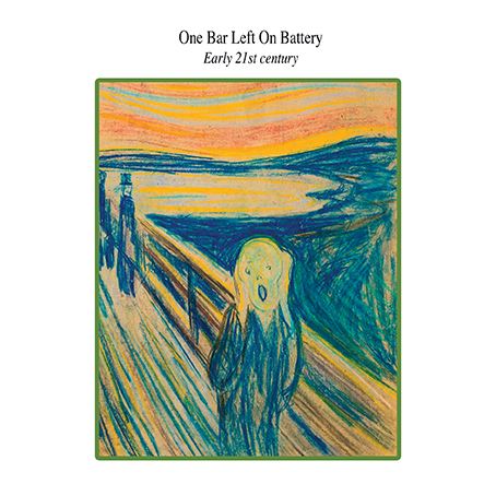 The Scream -  birthday comedy card