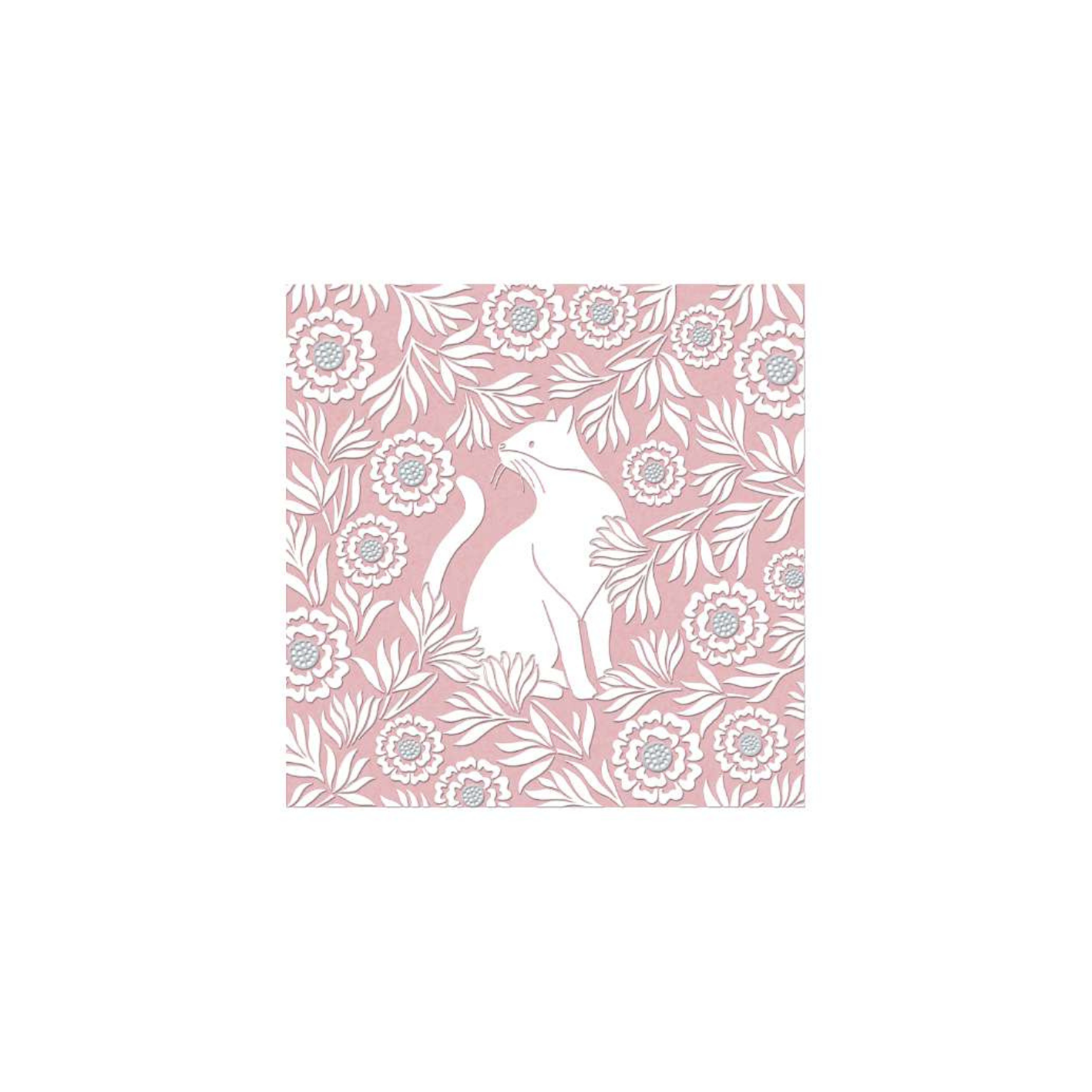 Cat - blank card