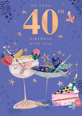 Age 40 Female Birthday card