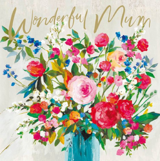 Wonderful Mum -  Birthday card