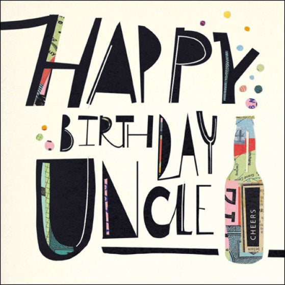 Uncle, Birthday card