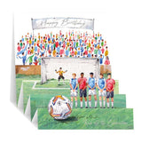 Kick off the Celebrations - Pop up Birthday card
