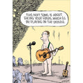 Stage fright - Speed Bump funny card