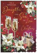 Daughter & Son in Law (champagne) - Christmas Card