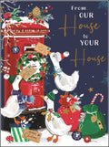 From Our House to Your House (geese) - Christmas Card