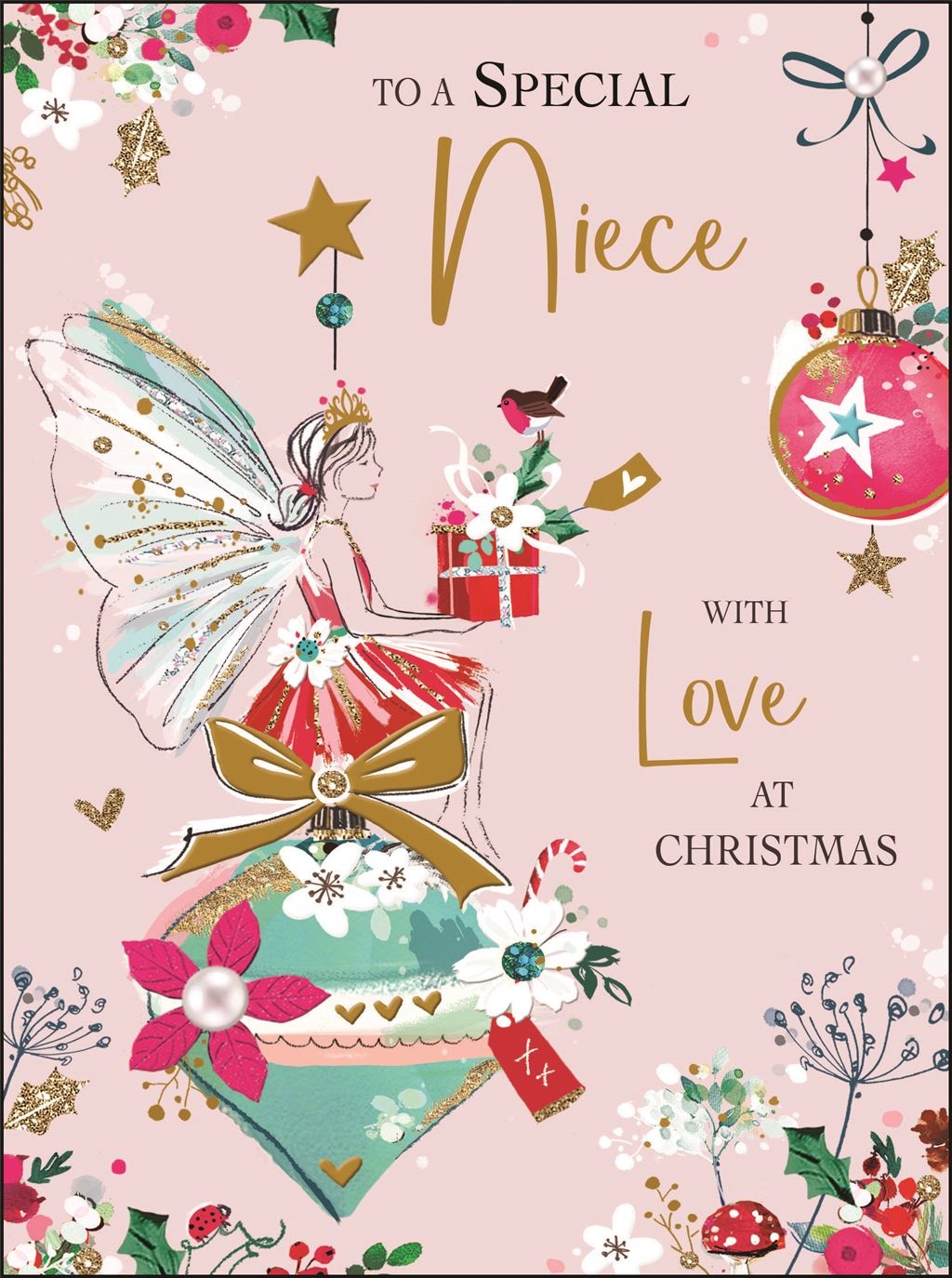 Niece (fairy) - Christmas Card