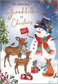 Grandchildren (Snowman) - Christmas Card
