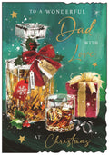 Dad (whisky) - Christmas Card
