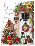 From Our House to Your House (front door) - Christmas Card