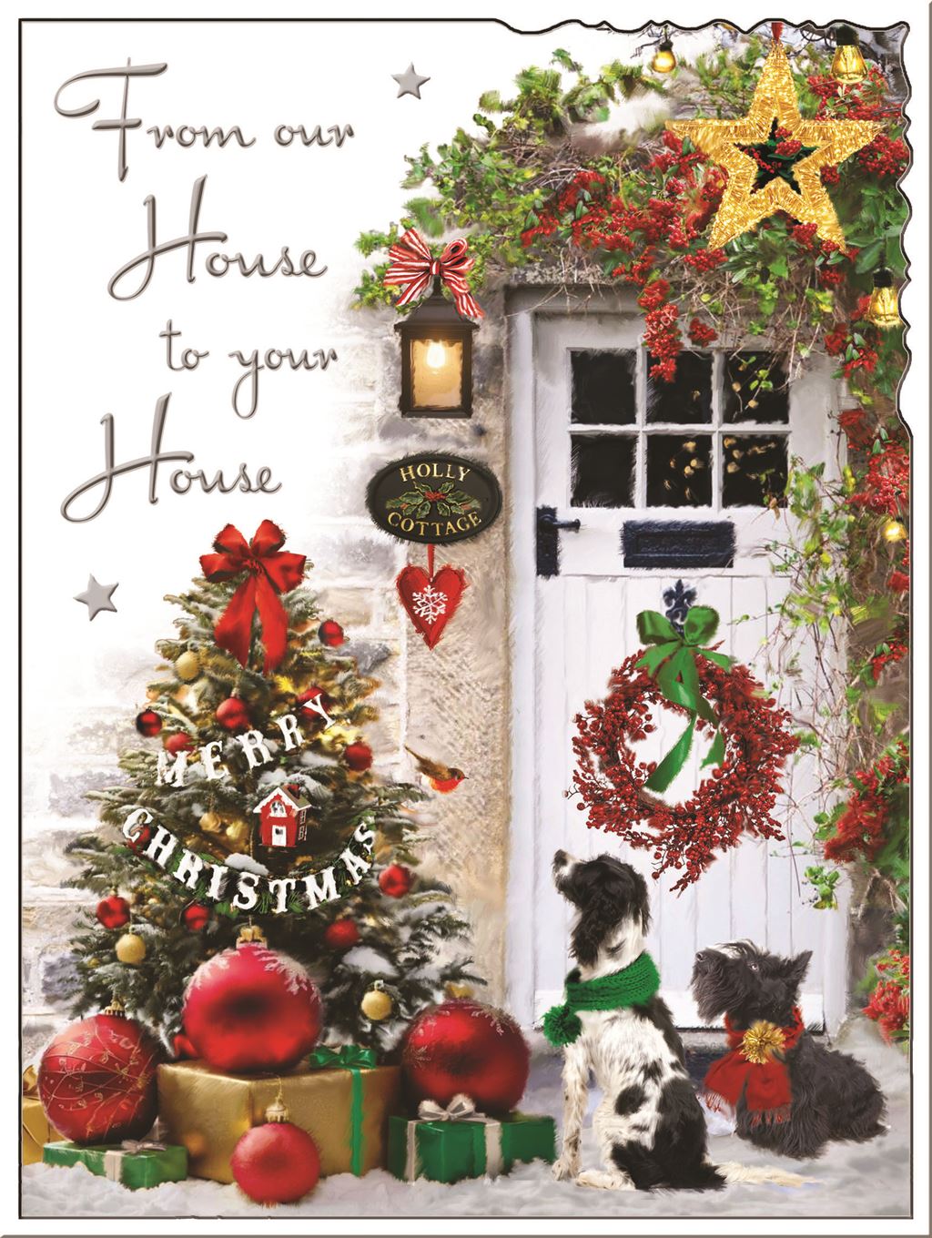 From Our House to Your House (front door) - Christmas Card
