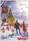 Son & Daughter in Law (skaters) - Christmas Card