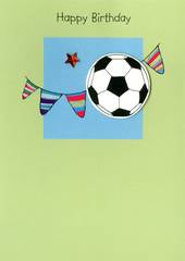 Football Birthday card