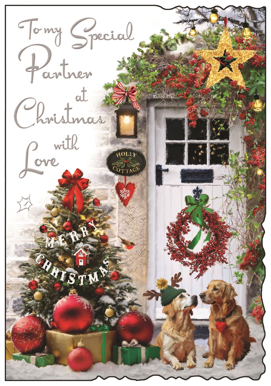 Partner (front door) - Christmas Card