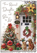 Daughter & Son in Law (front door) - Christmas Card