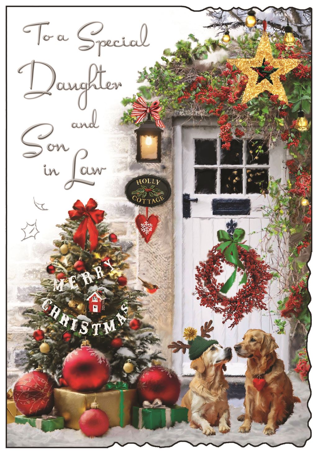 Daughter & Son in Law (front door) - Christmas Card