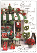 Special Friend (café noel) - Christmas Card