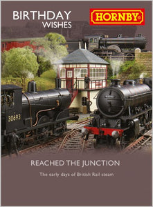 Hornby Reached the junction" birthday card