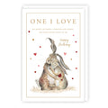 One I love - Love Country birthday card