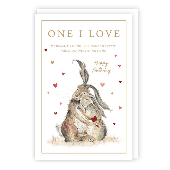 One I love - Love Country birthday card