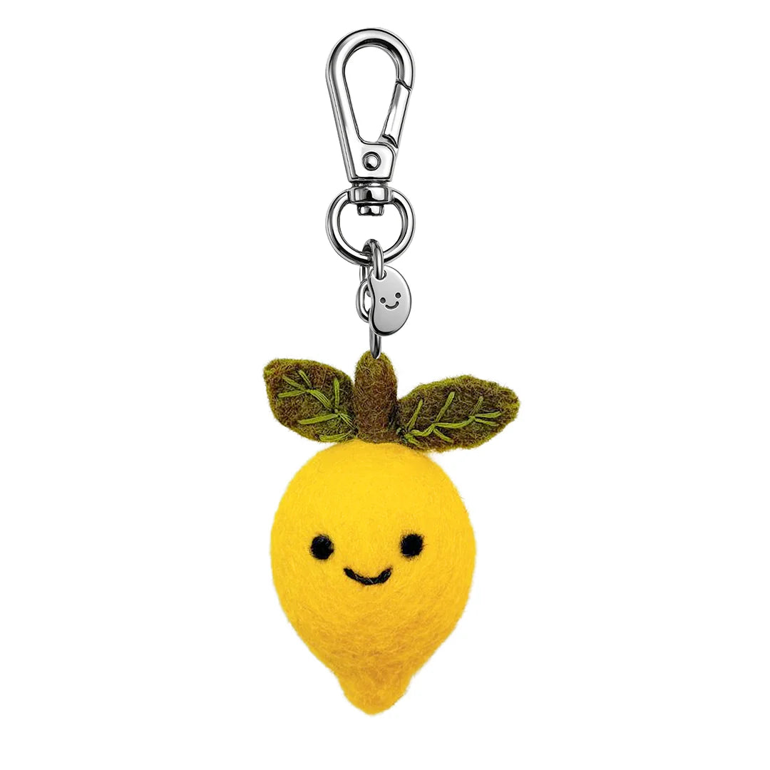 Lucy the Lemon - Silly Beans Keychain