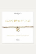 Happy 16th Birthday - Memories bracelet
