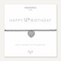 Happy 50th  - memories bracelet