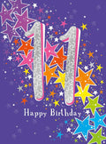 11th  Birthday card