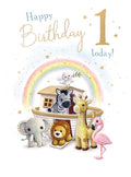 1st birthday card