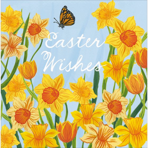 Easter daffodils - Emma Bridgewater Easter card