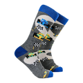 Socktopus Chicanery (grey) size 9-12 - Adult - Socks