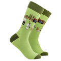 Socktopus Cricket (green) size 9-12 - Adult - Socks
