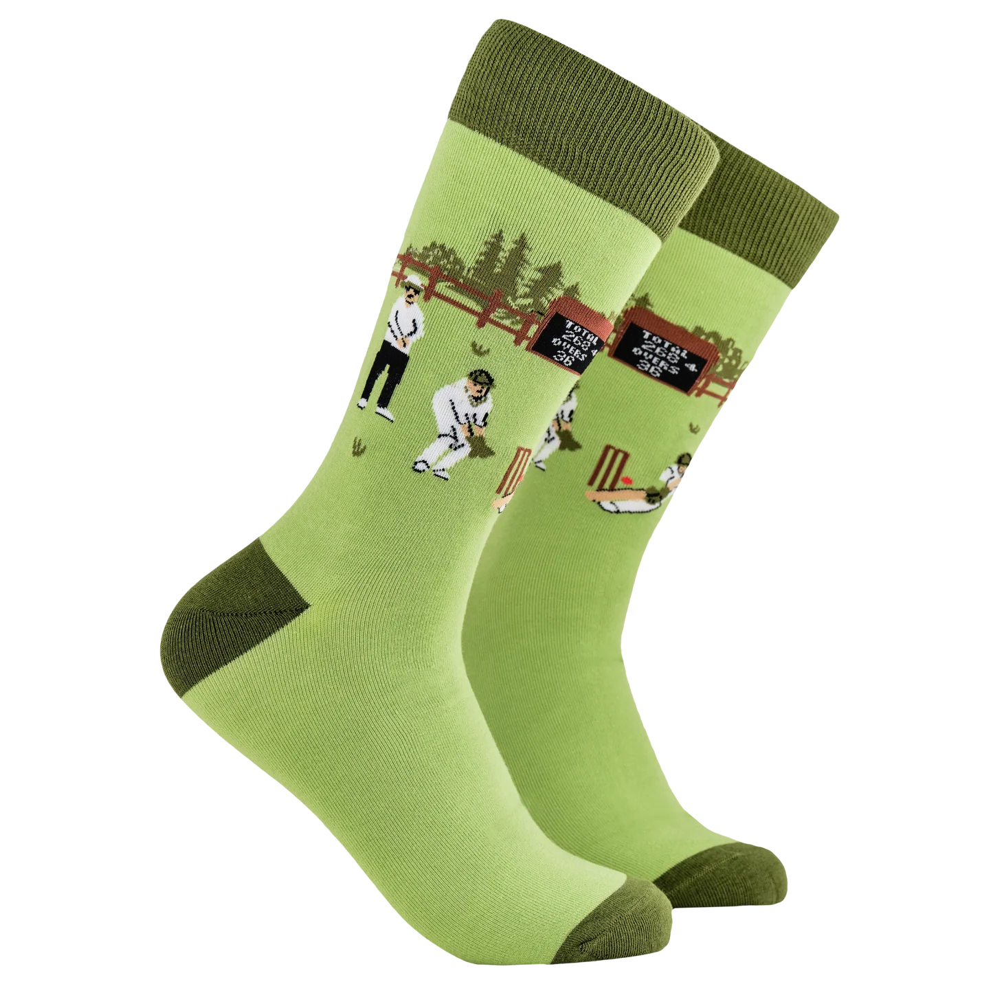 Socktopus Cricket (green) size 9-12 - Adult - Socks