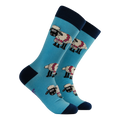 Socktopus shaun the sheep (pale blue)size 9-12 - Adult - Socks