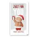 Christmas Money Wallet - Gingerbread man