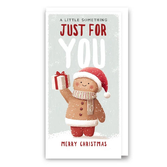Christmas Money Wallet - Gingerbread man