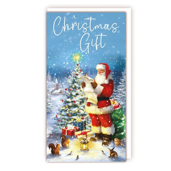 Christmas Money Wallet - Santa