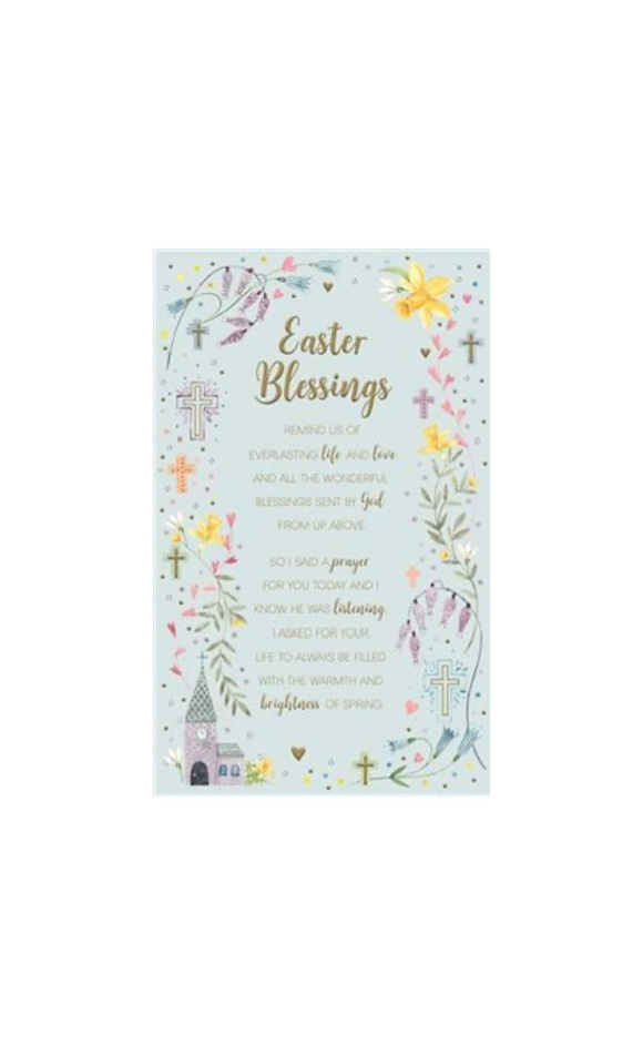 Easter Blessings  card