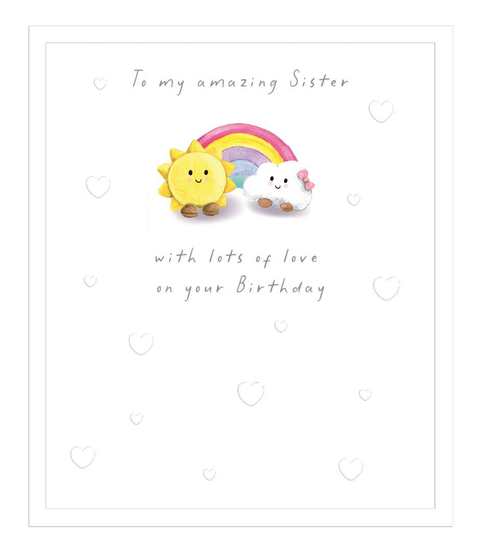 Amazing Sister  Birthday card