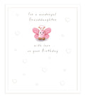 Wonderful Granddaughter Birthday card