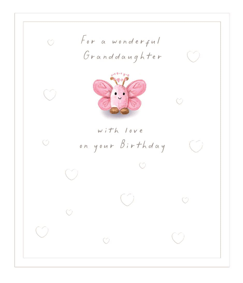 Wonderful Granddaughter Birthday card