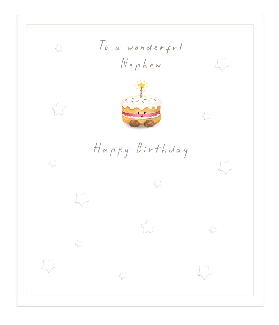 Wonderful nephew Birthday card