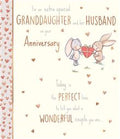 Granddaughter & Husband Anniversary card