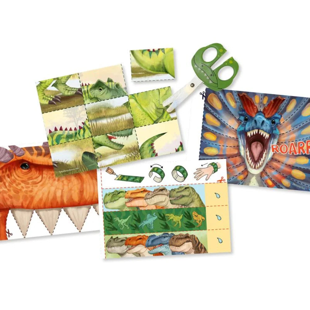 Snip Snap Dino - Book with Scissors