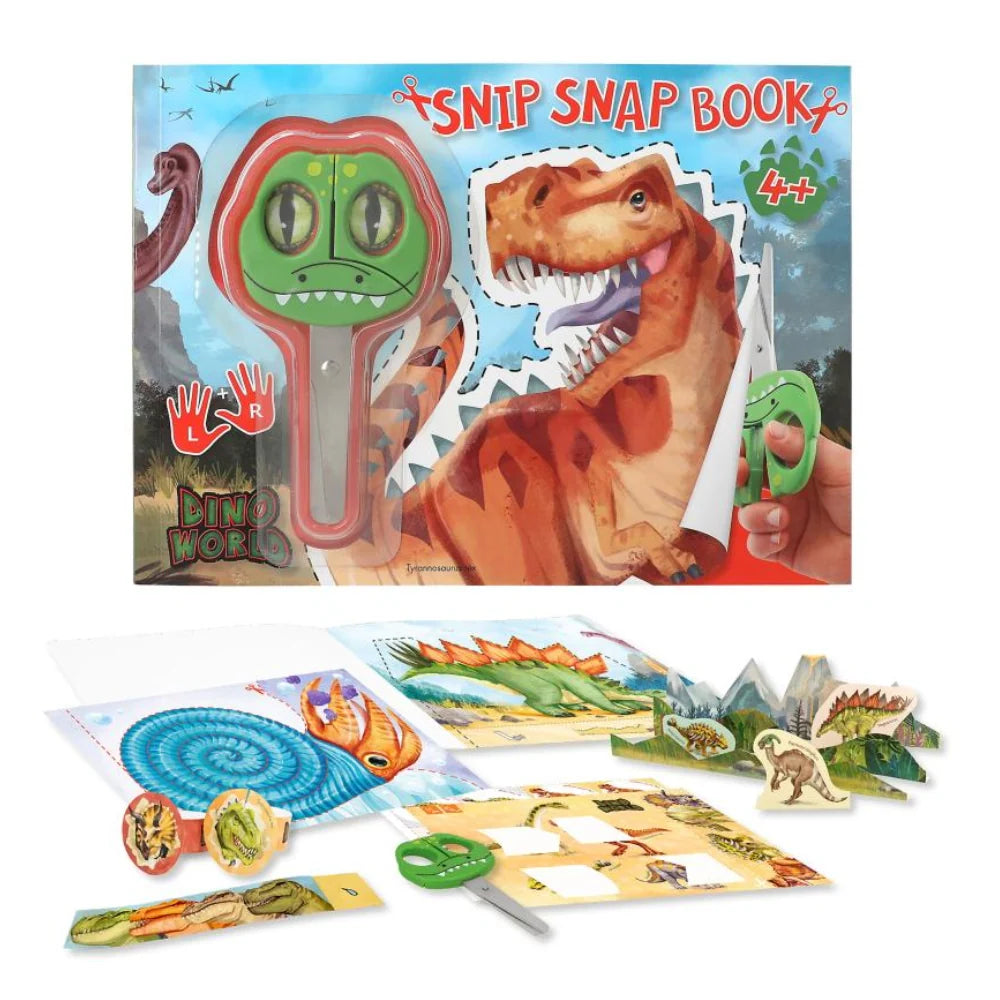 Snip Snap Dino - Book with Scissors
